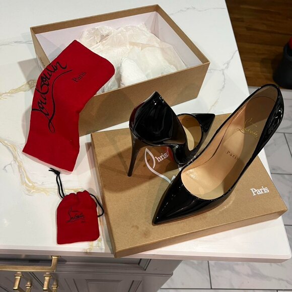 Christian Louboutin So Kate 120 patent pumps - Picture 2 of 6